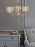 Laura Ashley chandelier 3-arm champagne ceiling light (British brand)