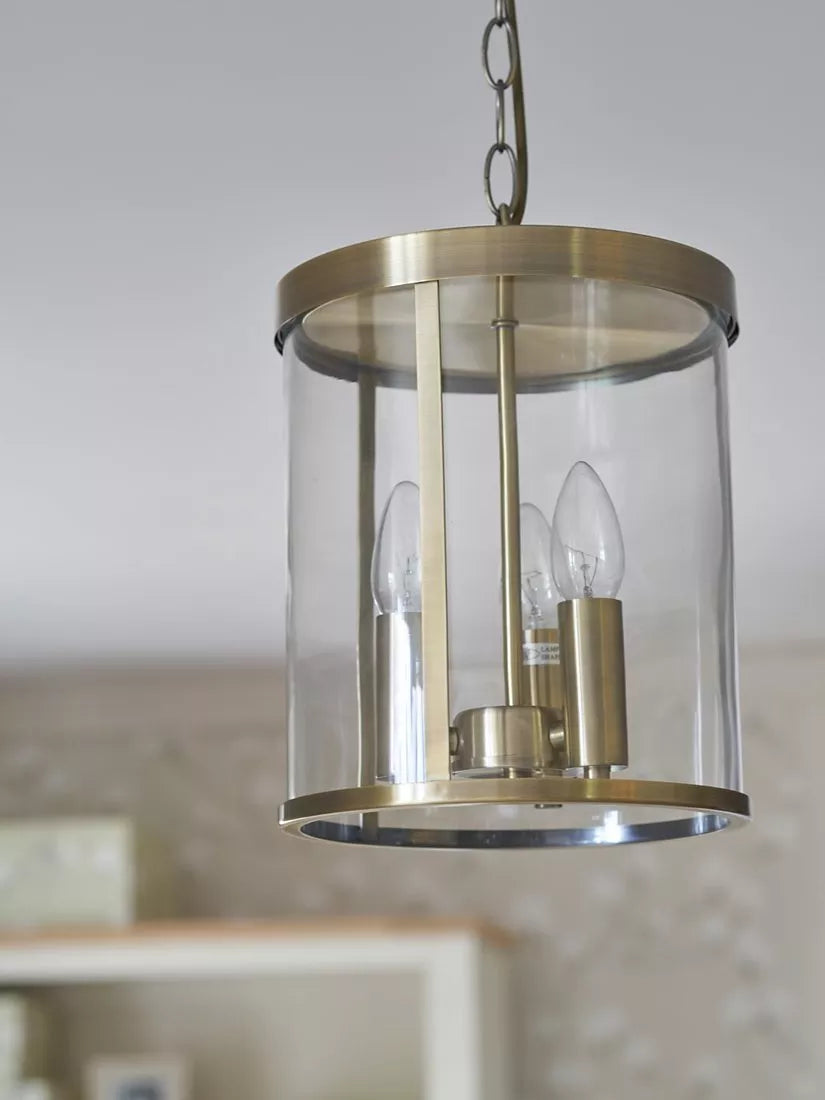 Laura Ashley Selbourne ceiling light antique finish (British brand)