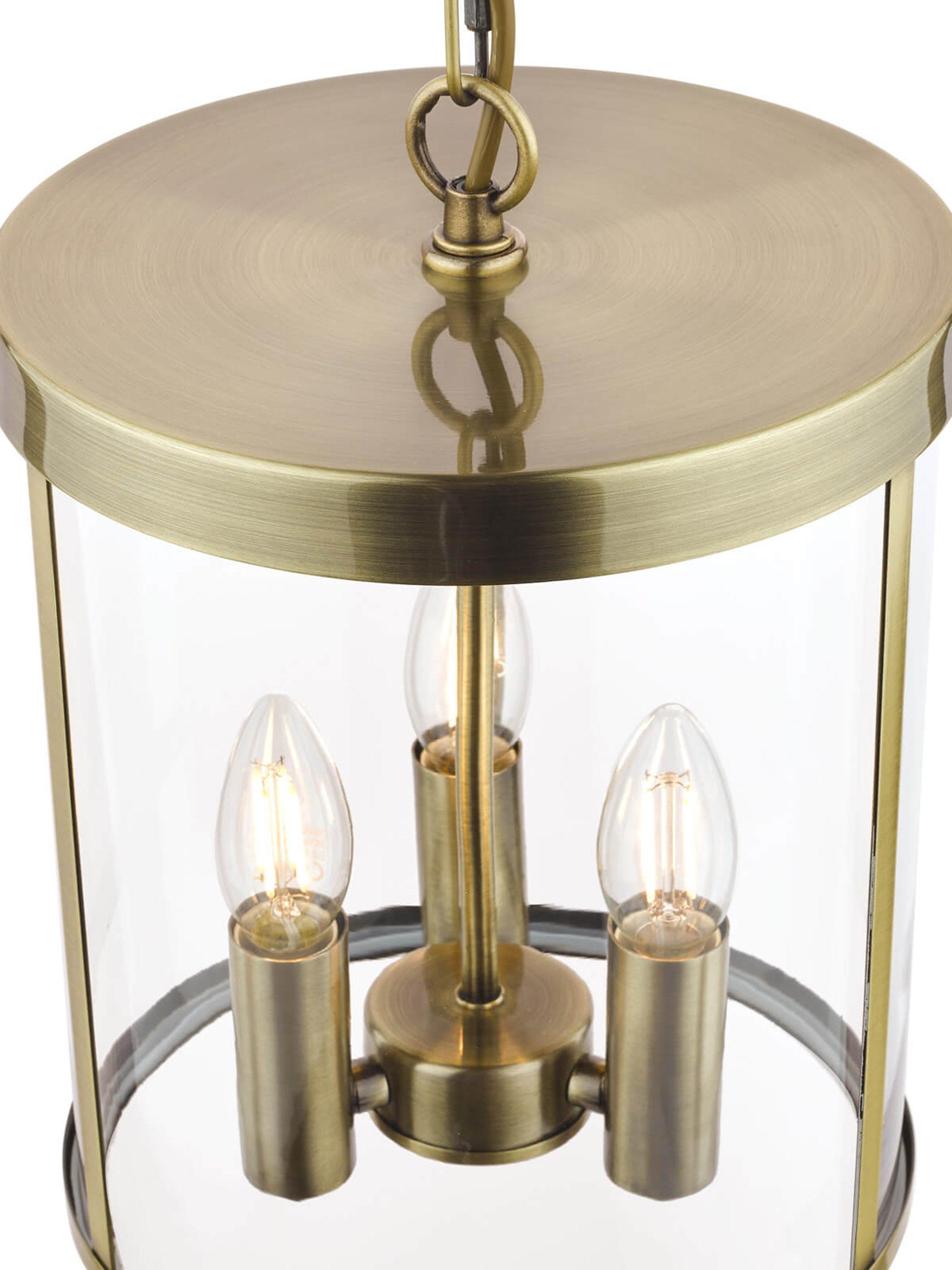 Laura Ashley Selbourne ceiling light antique finish (British brand)