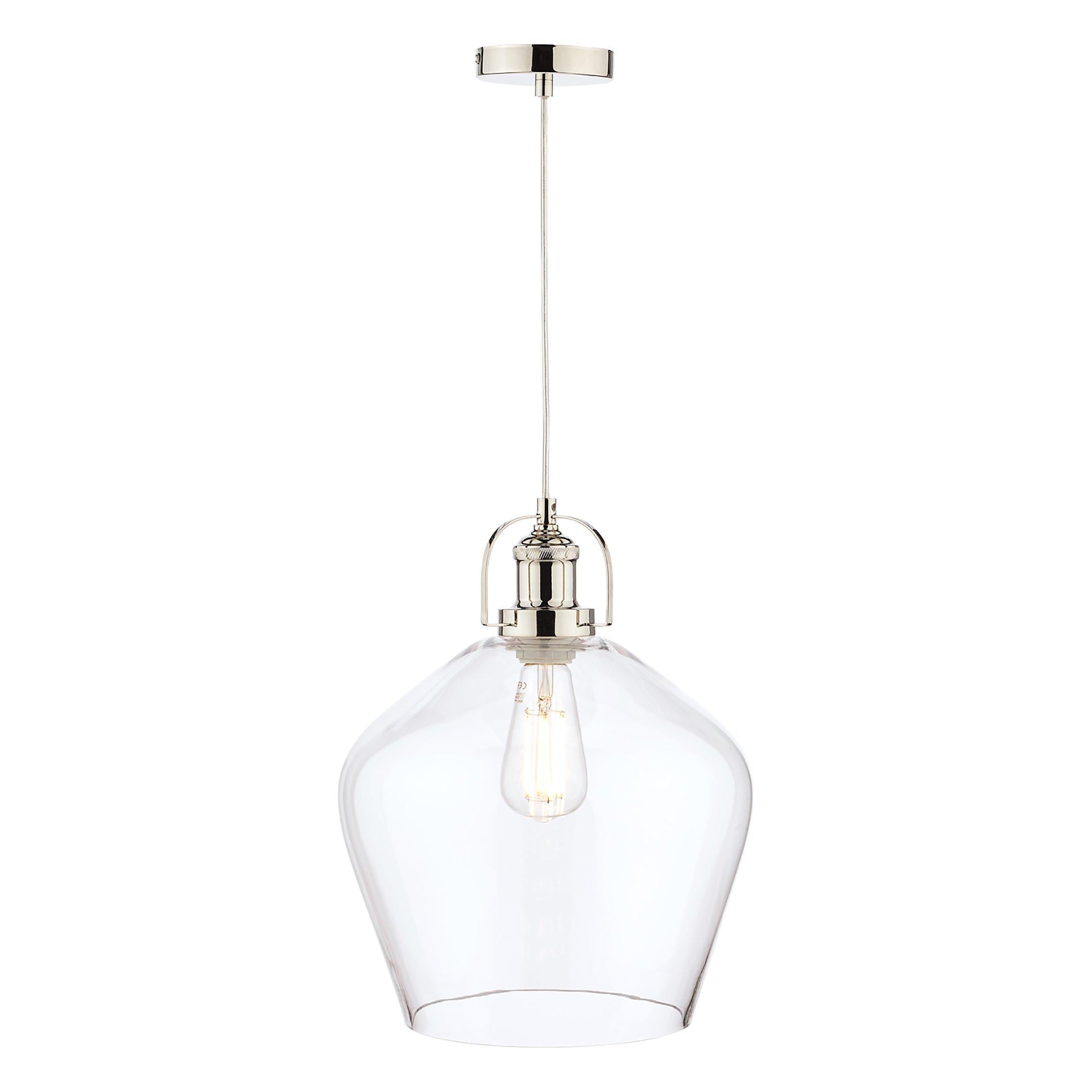 Laura Ashley Rye glass pendant ceiling light - British product