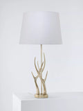 Laura Ashley antler table lamp champagne, UK version
