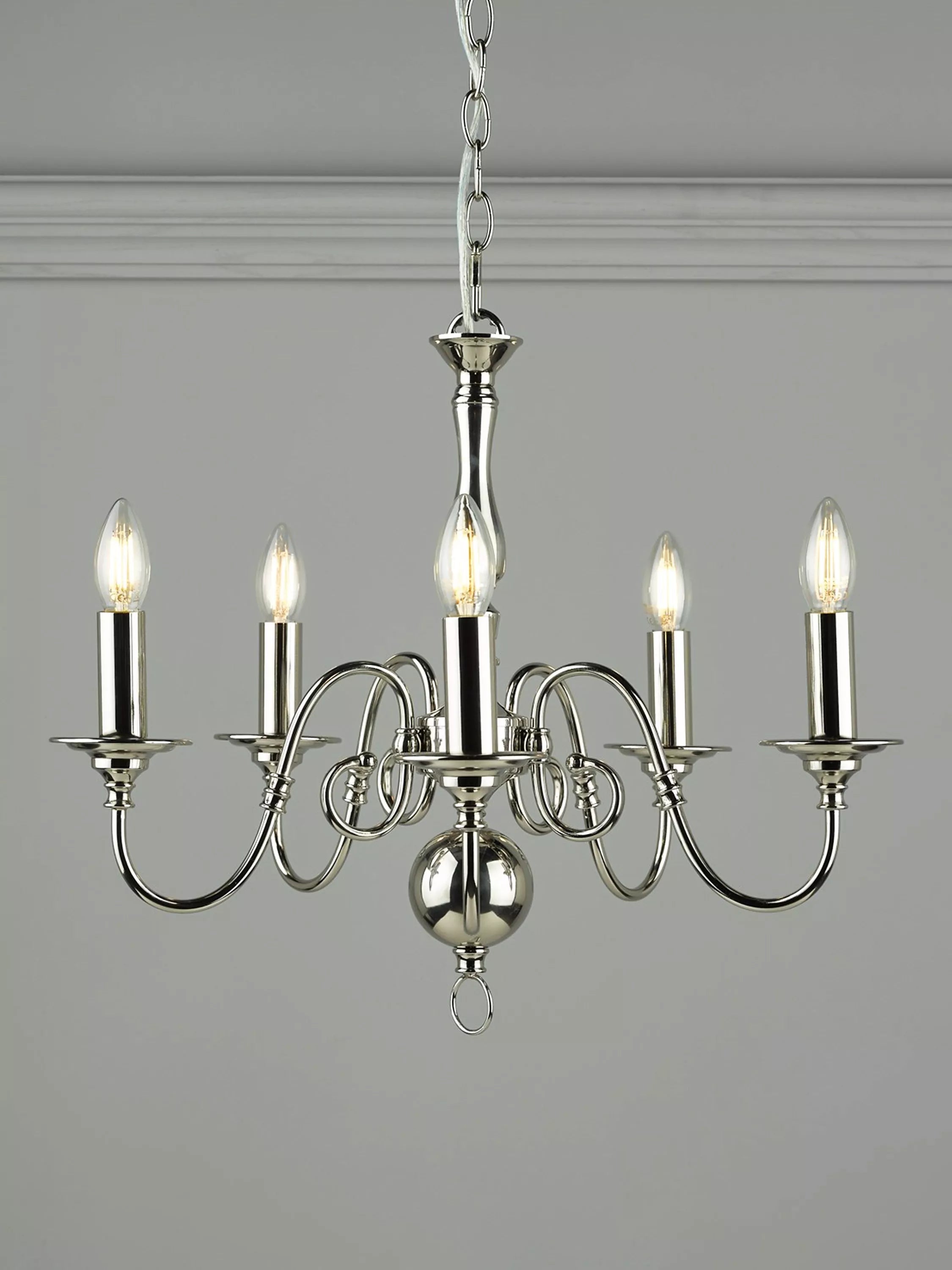 Laura Ashley Winchester 5 arm ceiling light, UK version