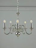 Laura Ashley Winchester 5 arm ceiling light, UK version
