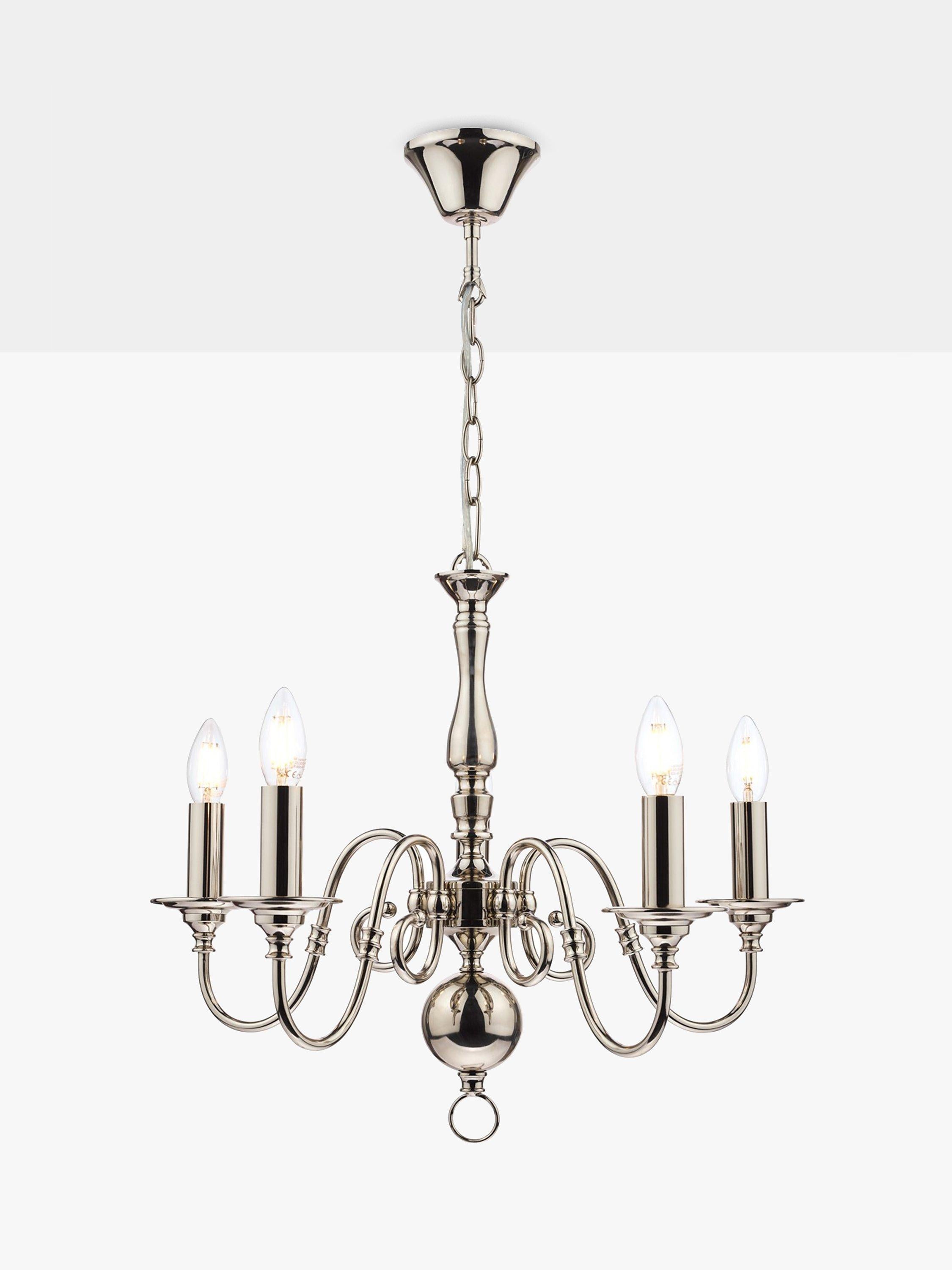 Laura Ashley Winchester 5 arm ceiling light, UK version