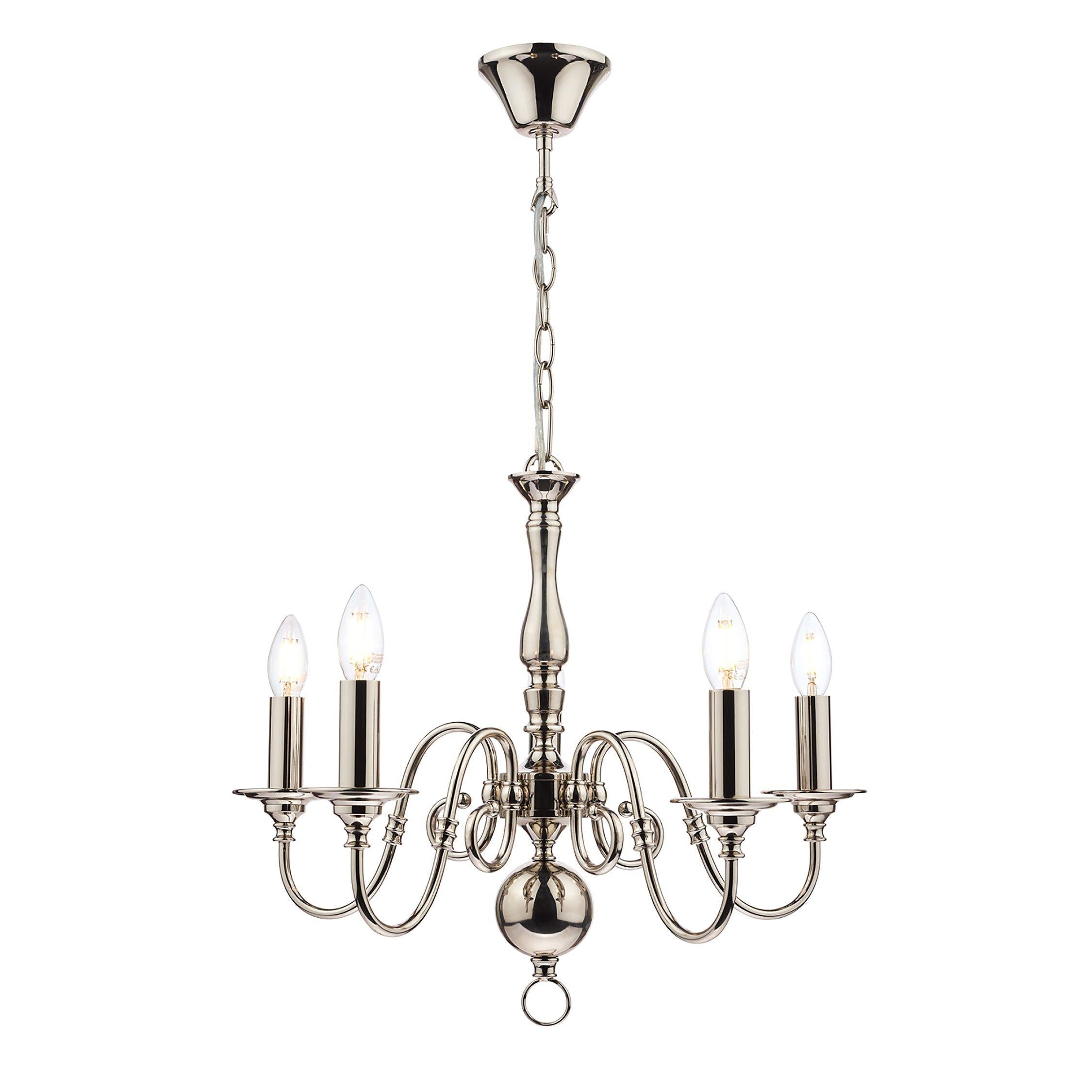 Laura Ashley Winchester 5 arm ceiling light, UK version