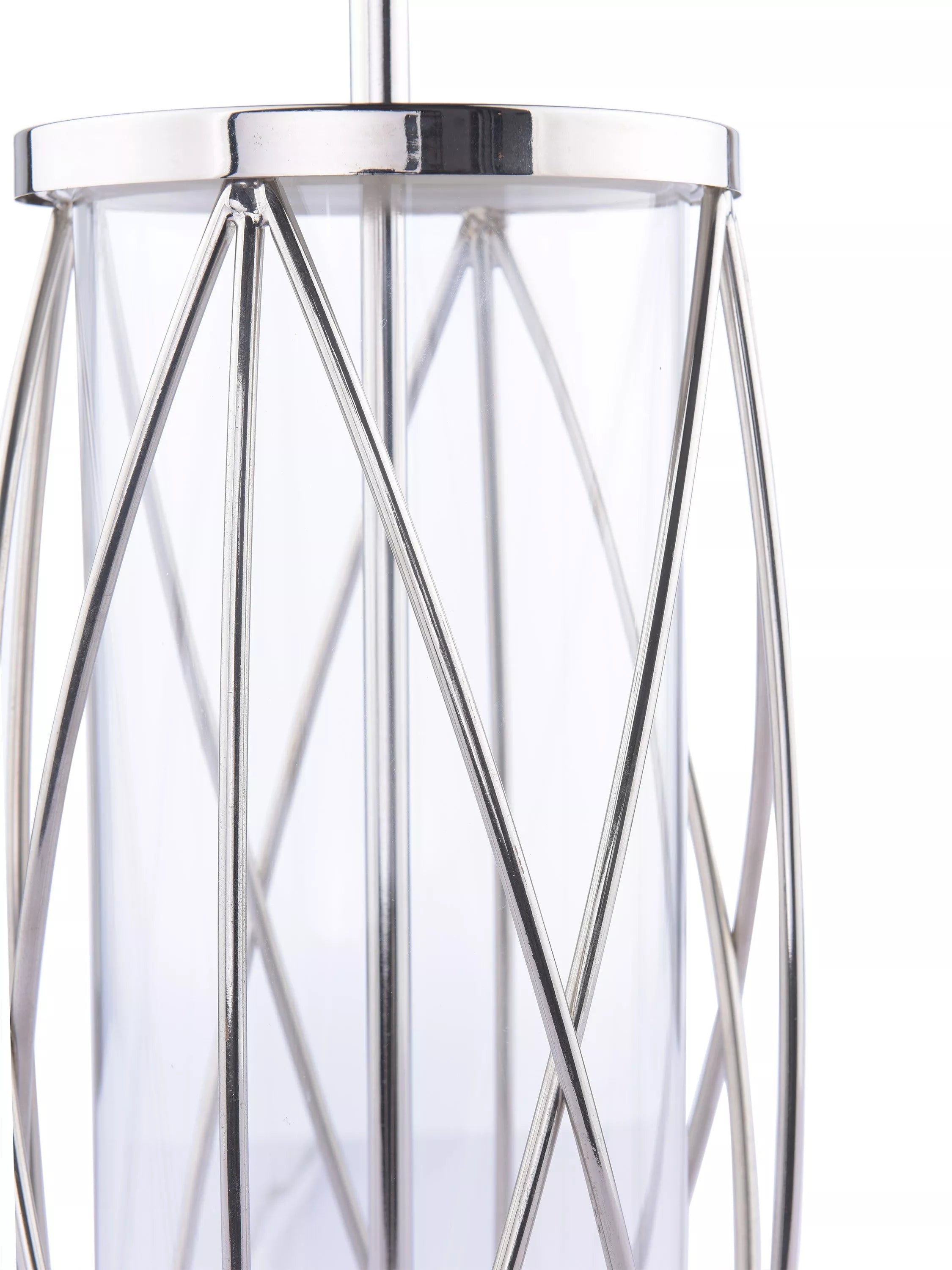 Laura Ashley Beckworth table lamp polished nickel (British brand)