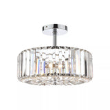 Laura Ashley Fernhurst semi-flush crystal ceiling light, UK version