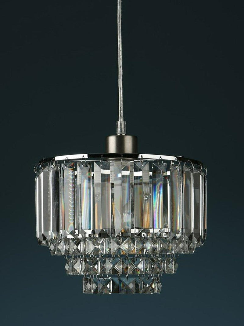Laura Ashley Vienna crystal glass ceiling shade, imported from the UK