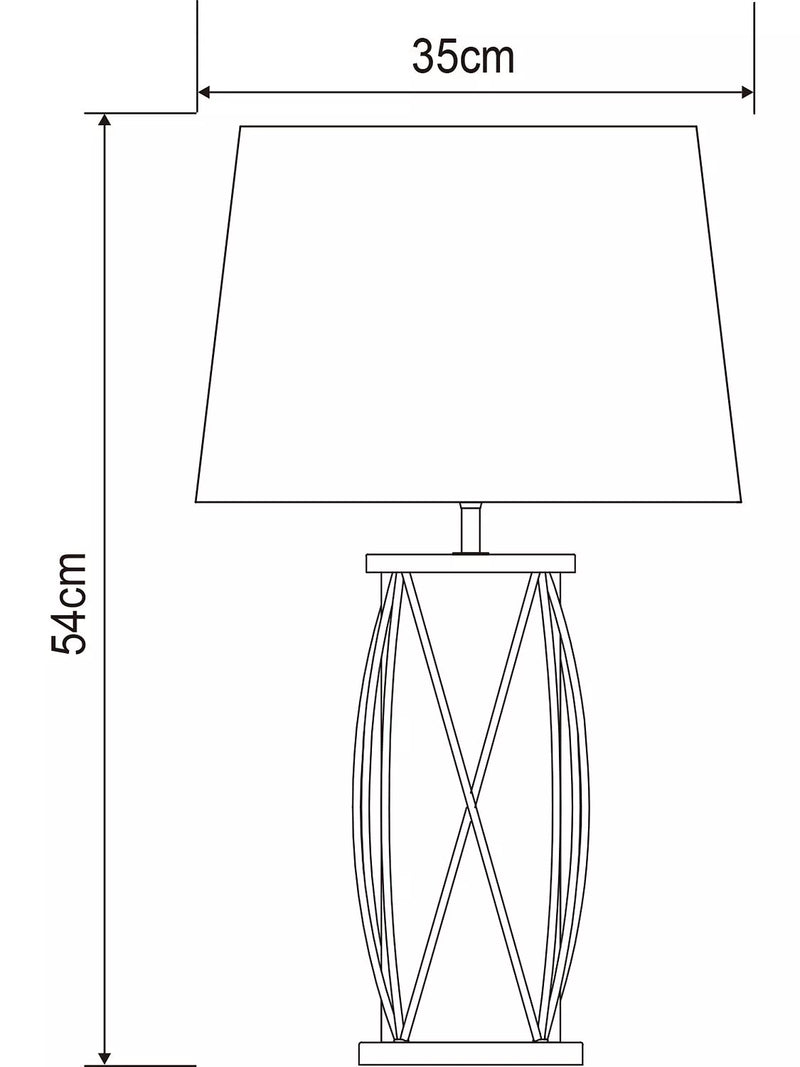 Laura Ashley petite lamp polished nickel linen shade, imported from the UK
