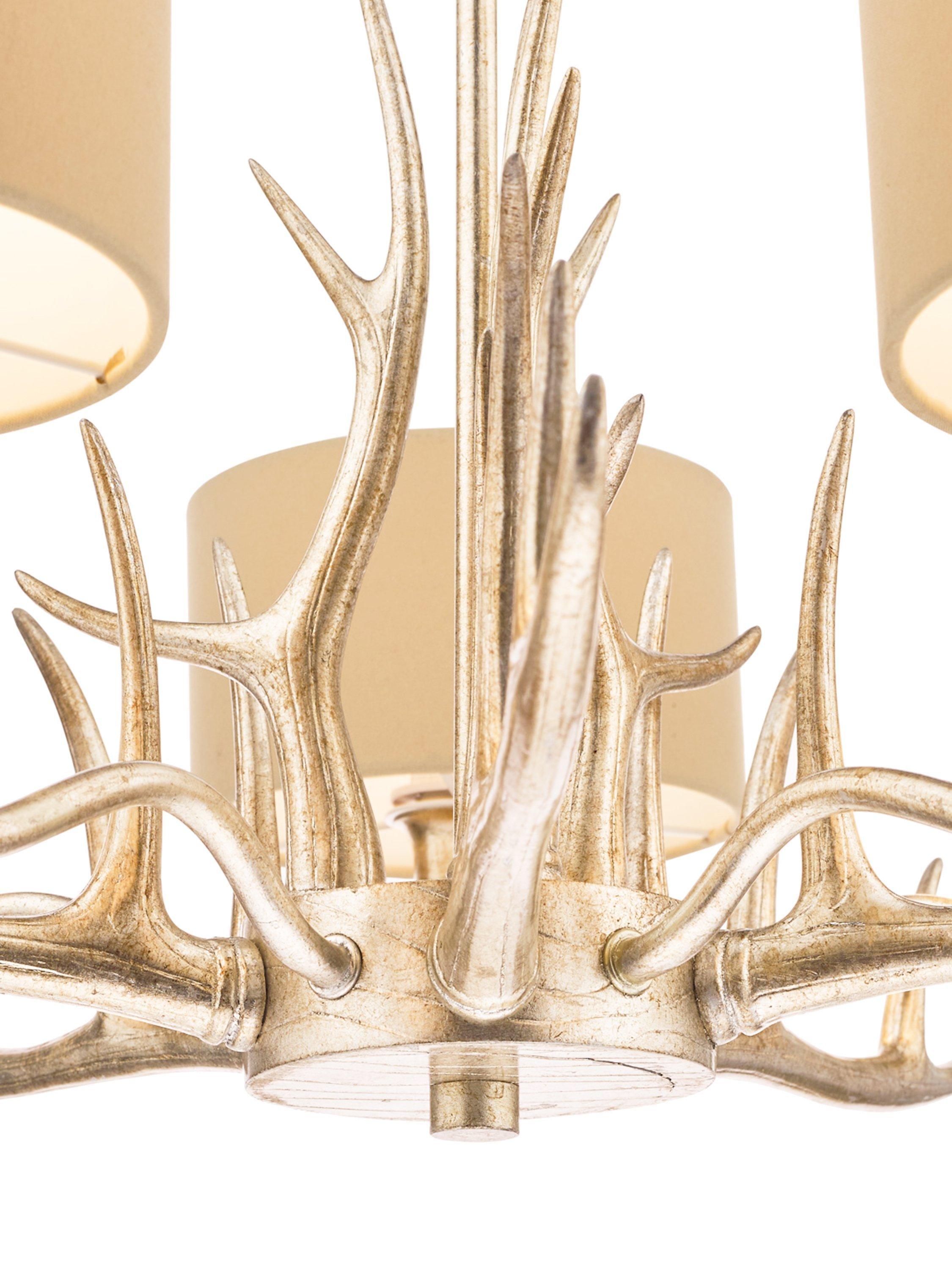 Laura Ashley champagne chandelier 5 arm drop light - British product