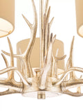 Laura Ashley champagne chandelier 5 arm drop light - British product