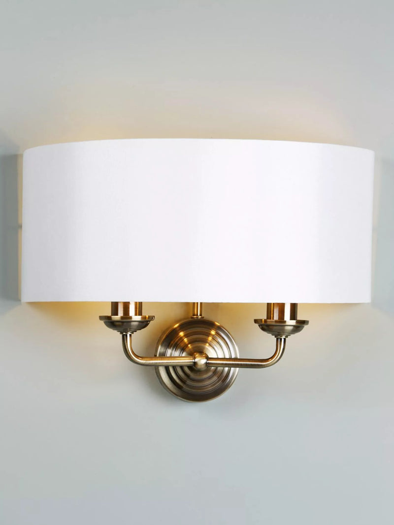 Laura Ashley Sorrento Double Wall Light