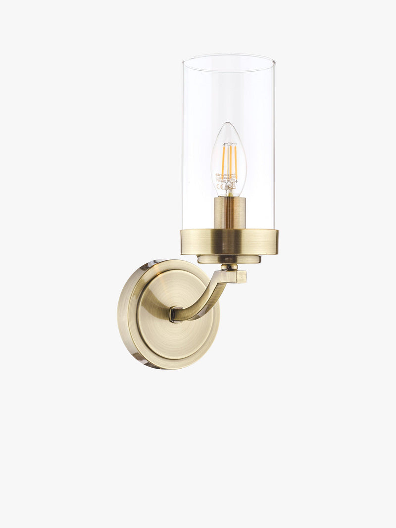 Laura Ashley Joseph single wall light antique brass, UK version