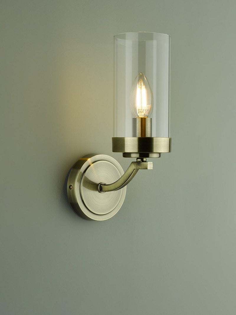 Laura Ashley Joseph single wall light antique brass, UK version