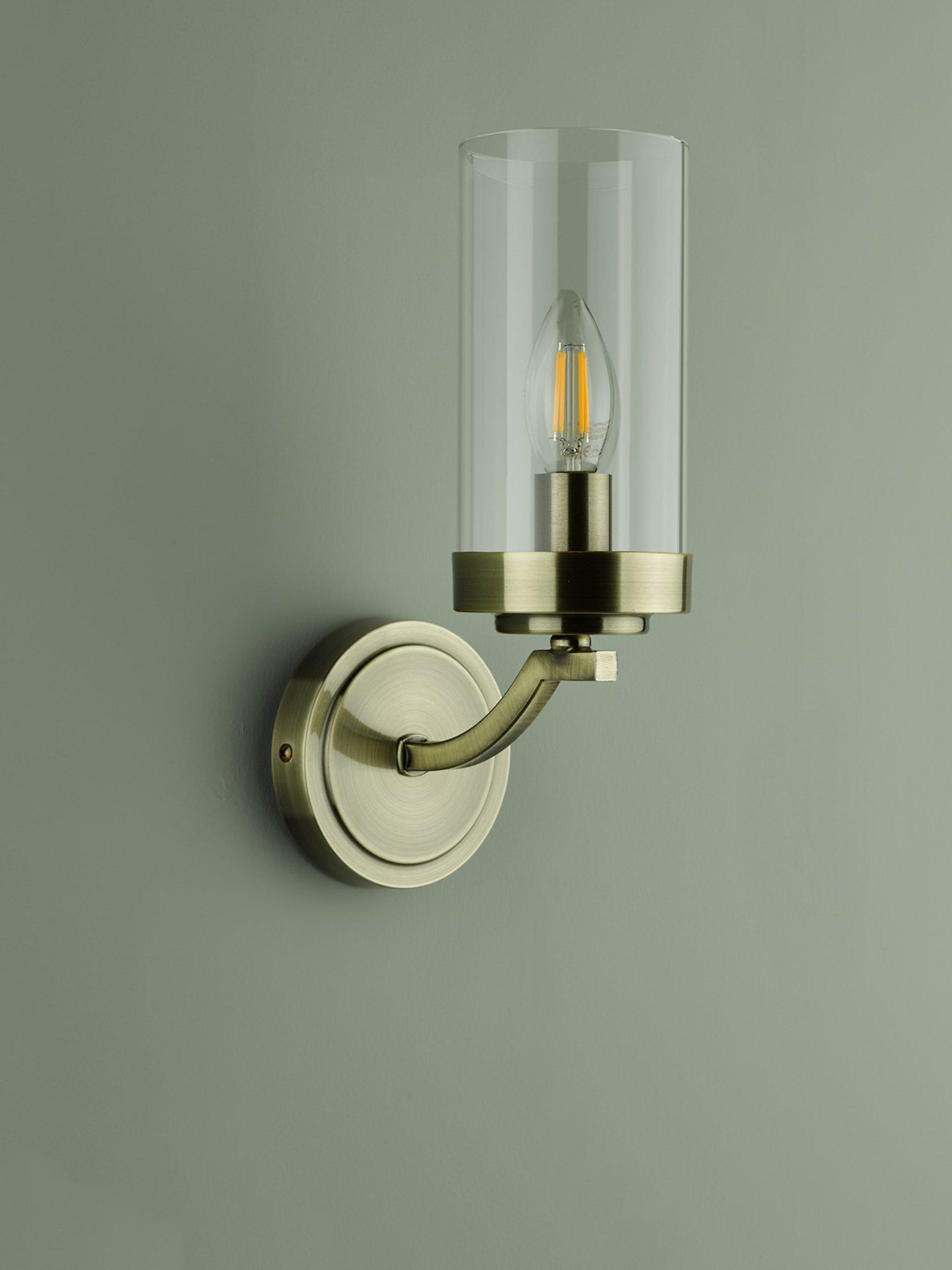 Laura Ashley Joseph single wall light antique brass, UK version