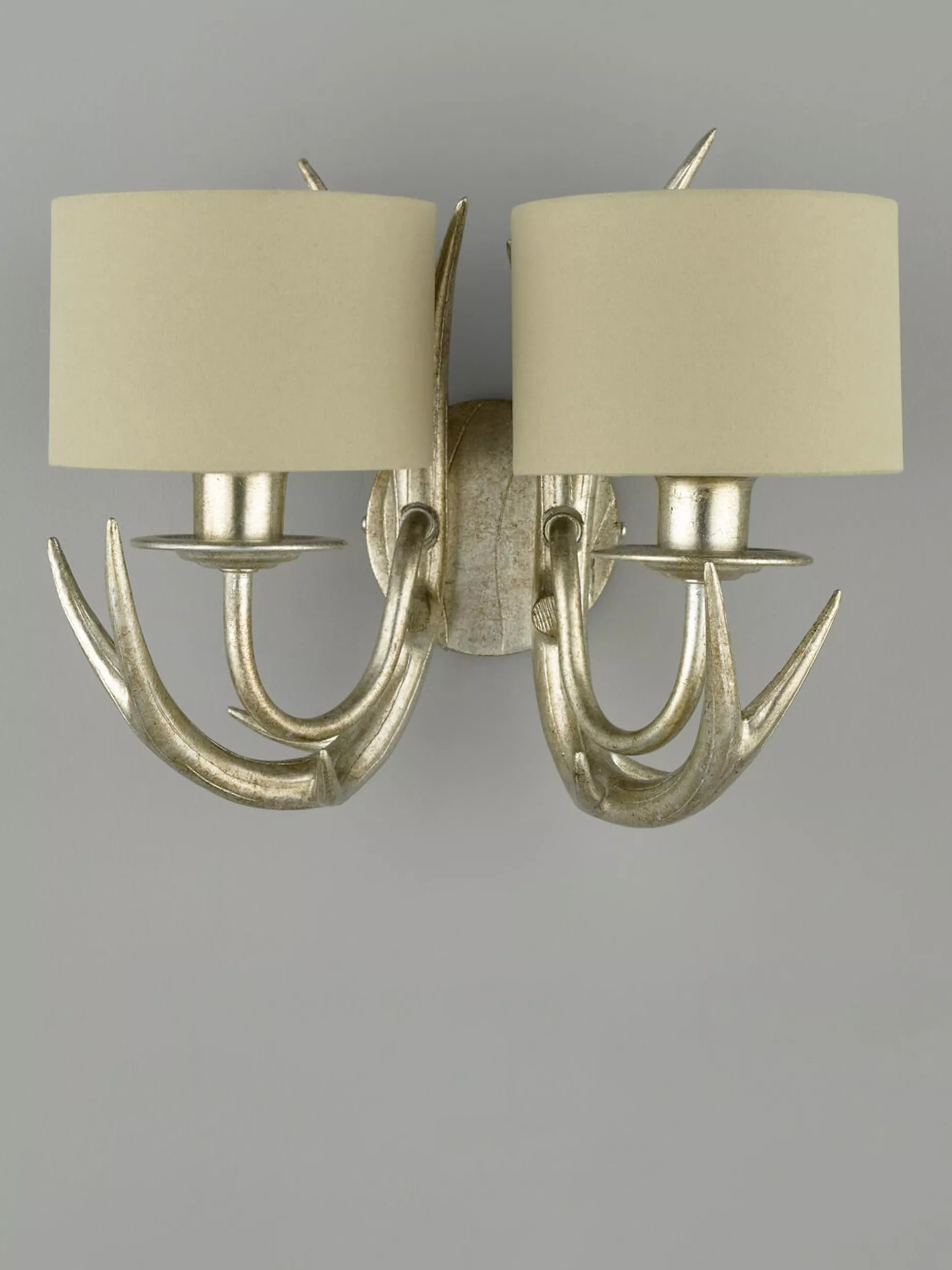 Laura Ashley double wall light champagne finish, imported from the UK