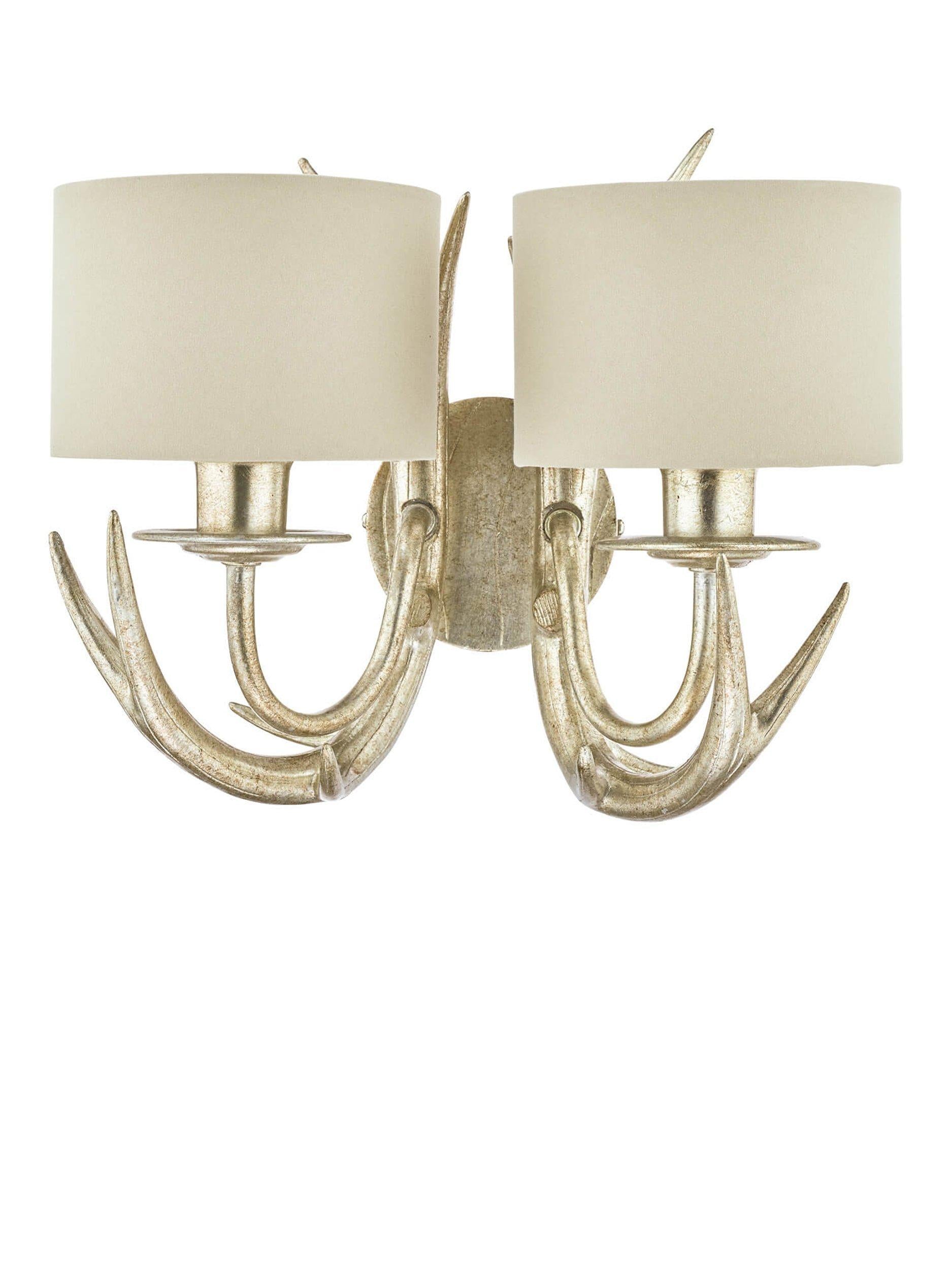 Laura Ashley double wall light champagne finish, imported from the UK