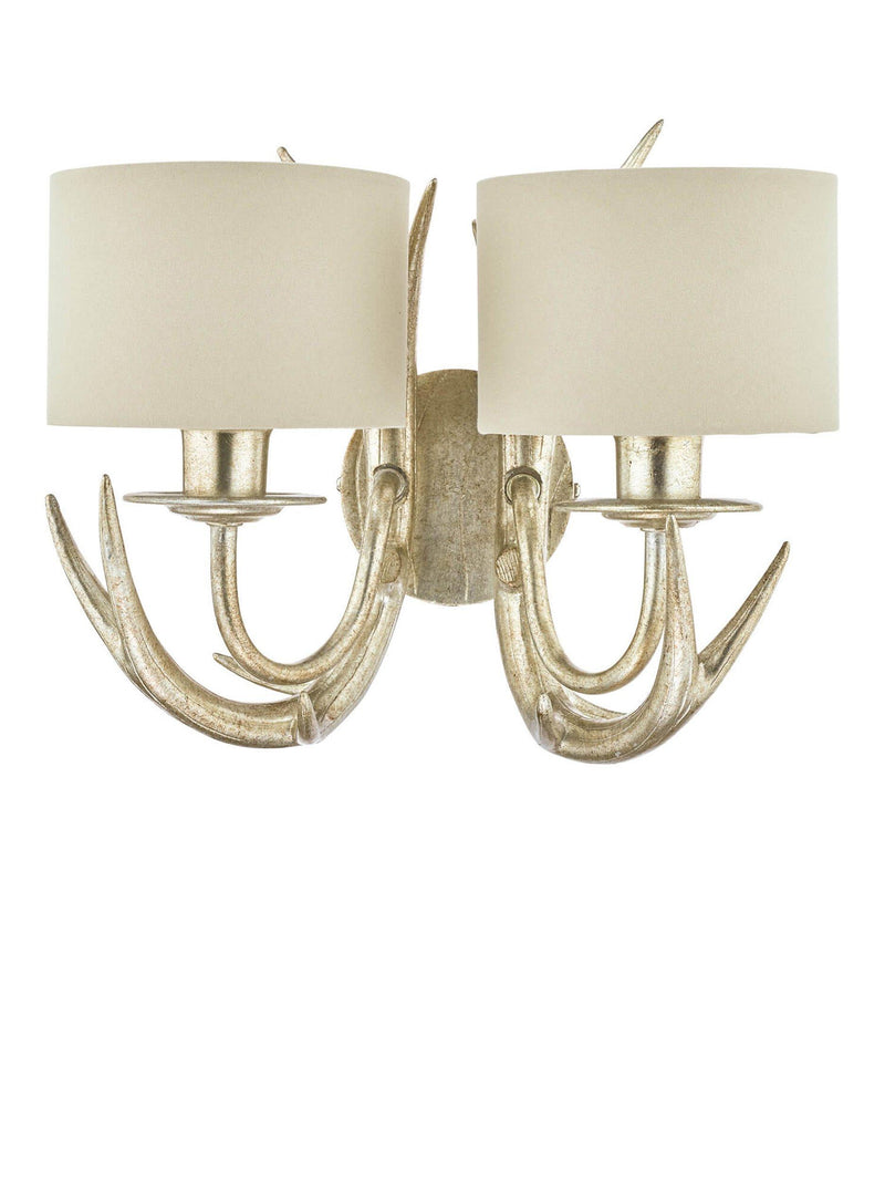 Laura Ashley double wall light champagne finish, imported from the UK