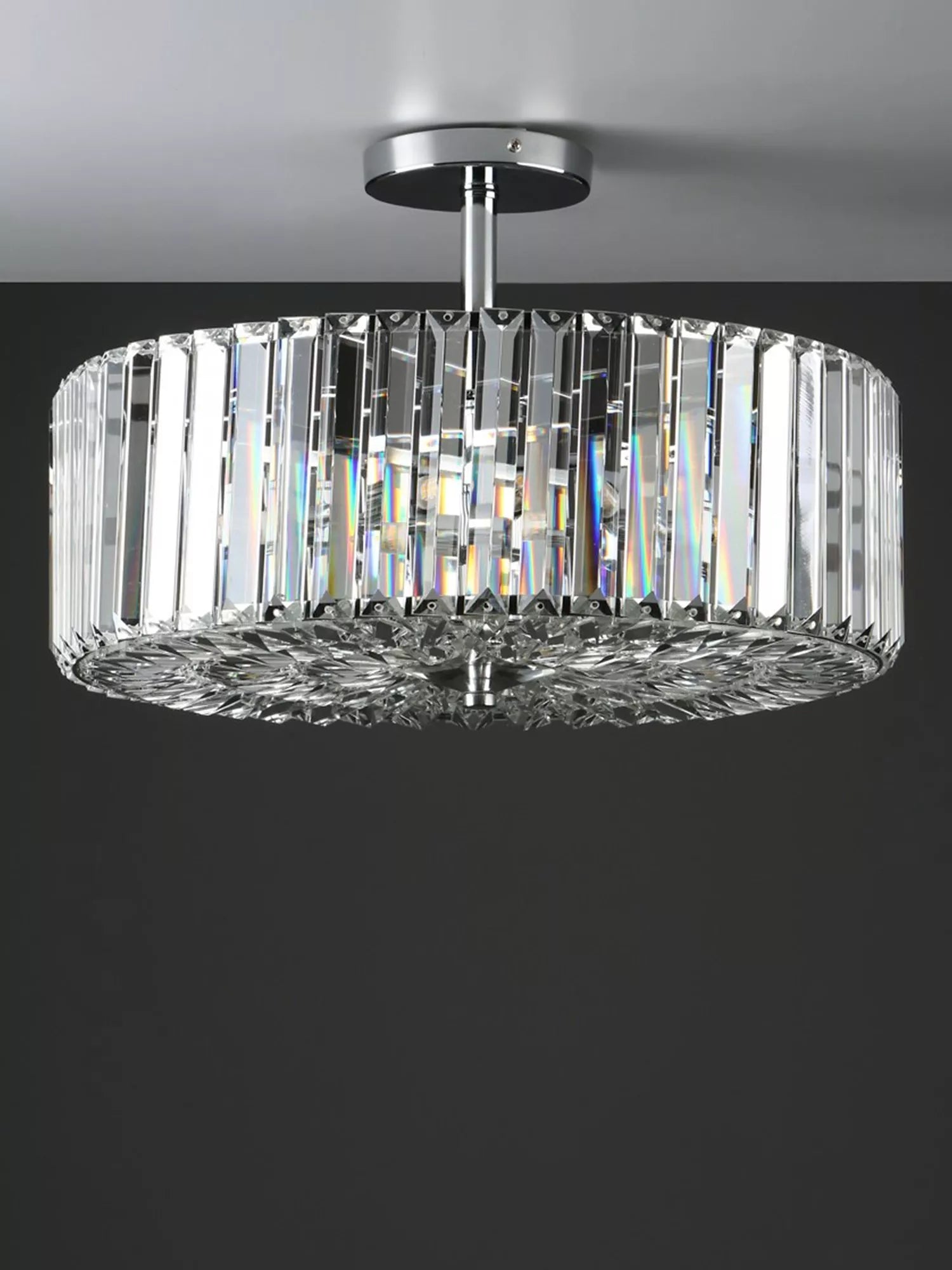 Laura Ashley Fernhurst semi-flush ceiling light large, British brand