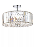 Laura Ashley Fernhurst semi-flush ceiling light large, British brand