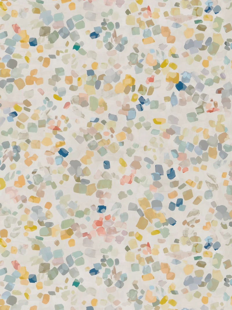 John Lewis Dapple wallpaper half-drop design, imported from the UK