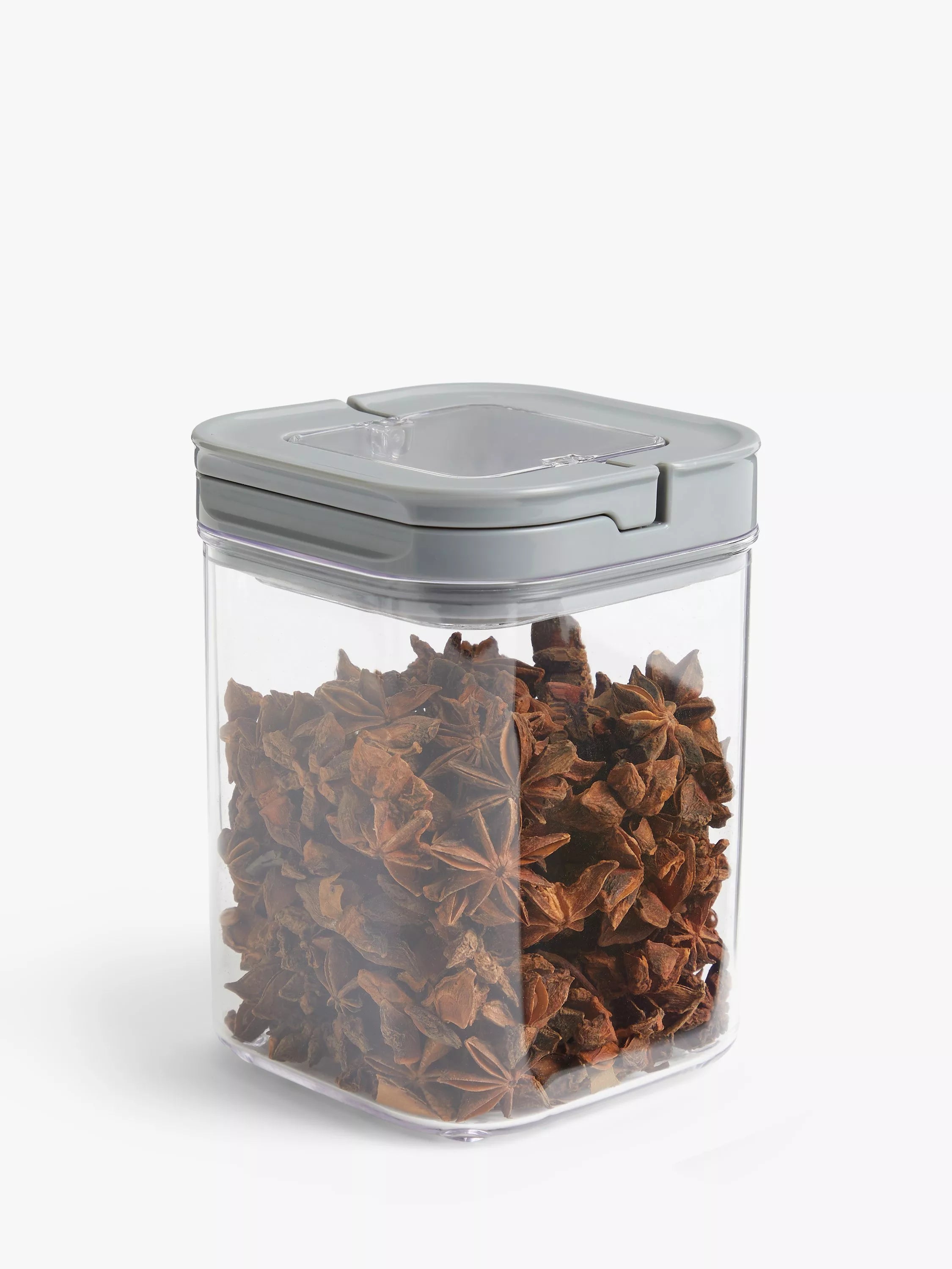 John Lewis Flip Lock square storage container 1.1L, imported from the UK