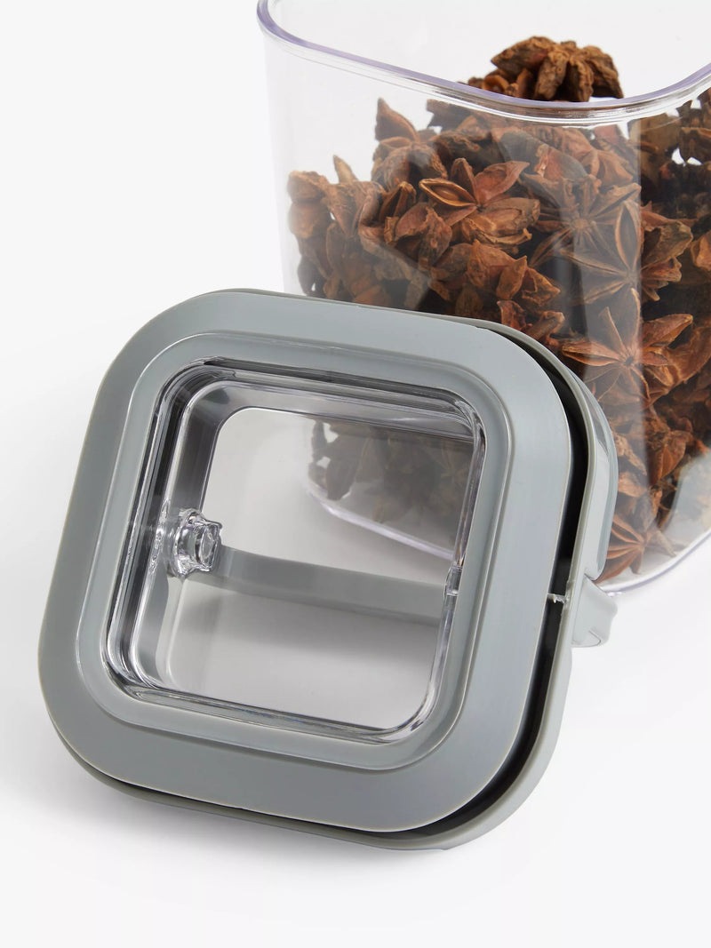 John Lewis Flip Lock square storage container 1.1L, imported from the UK