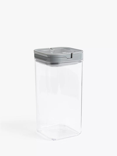 John Lewis John Lewis Flip Lock Airtight Square Food Storage Container 1.7L- Buy online at McGrocer