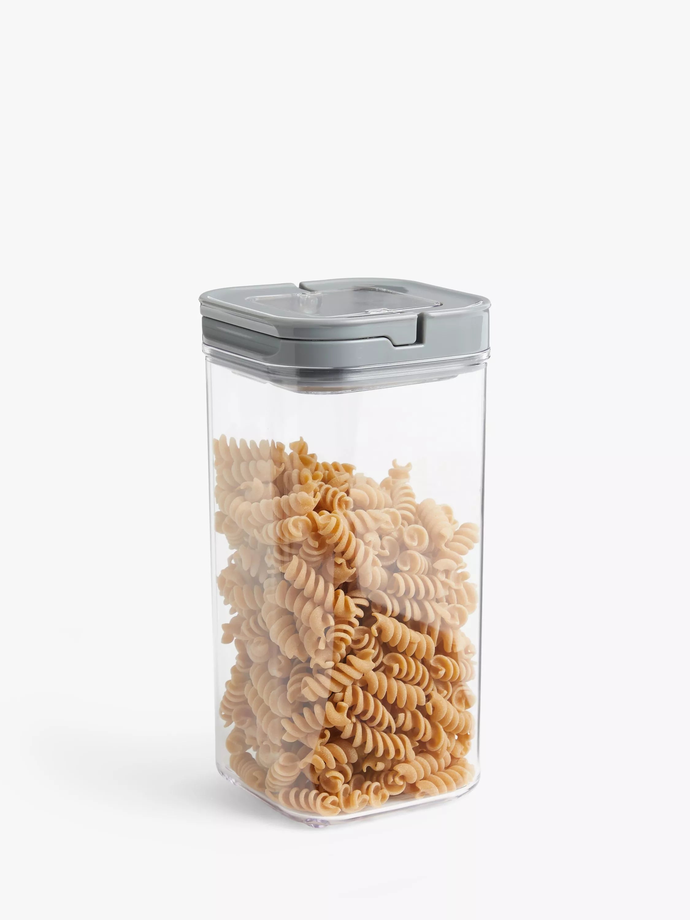 John Lewis Flip Lock Airtight Square Storage Container 1.7L, UK version