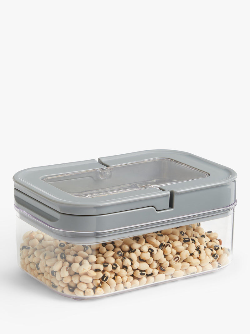 John Lewis Flip Lock airtight rectangular storage container 700ml, UK version