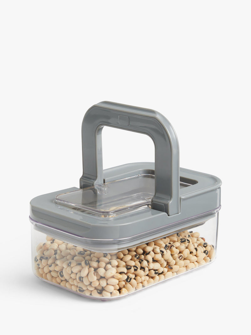 John Lewis Flip Lock airtight rectangular storage container 700ml, UK version