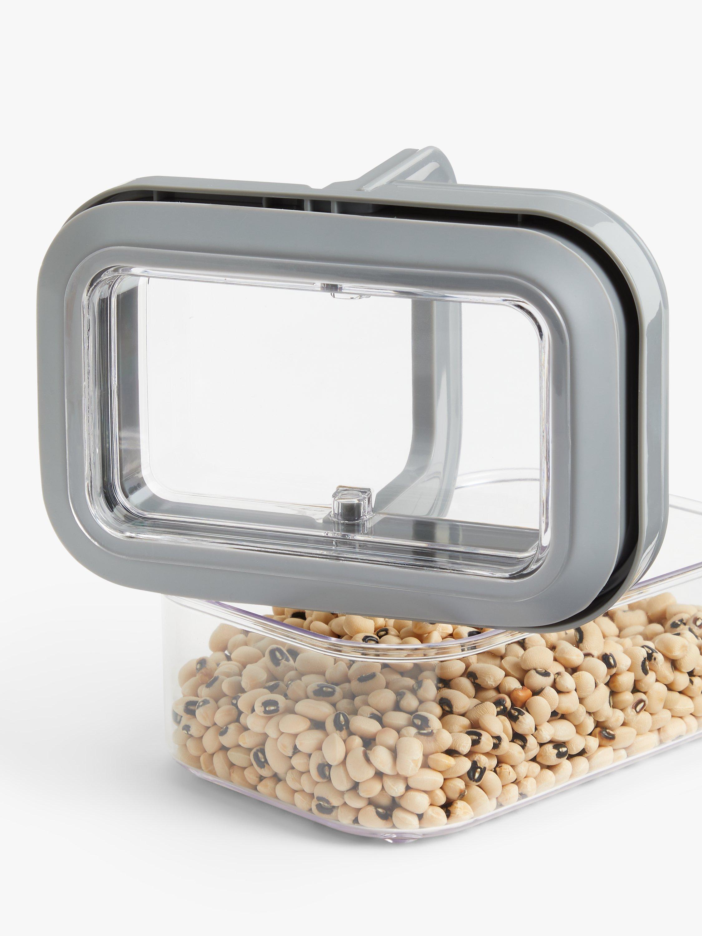 John Lewis Flip Lock airtight rectangular storage container 700ml, UK version