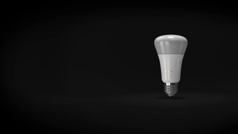 Philips Hue smart lighting starter kit with 2 bulbs and bridge (British brand)