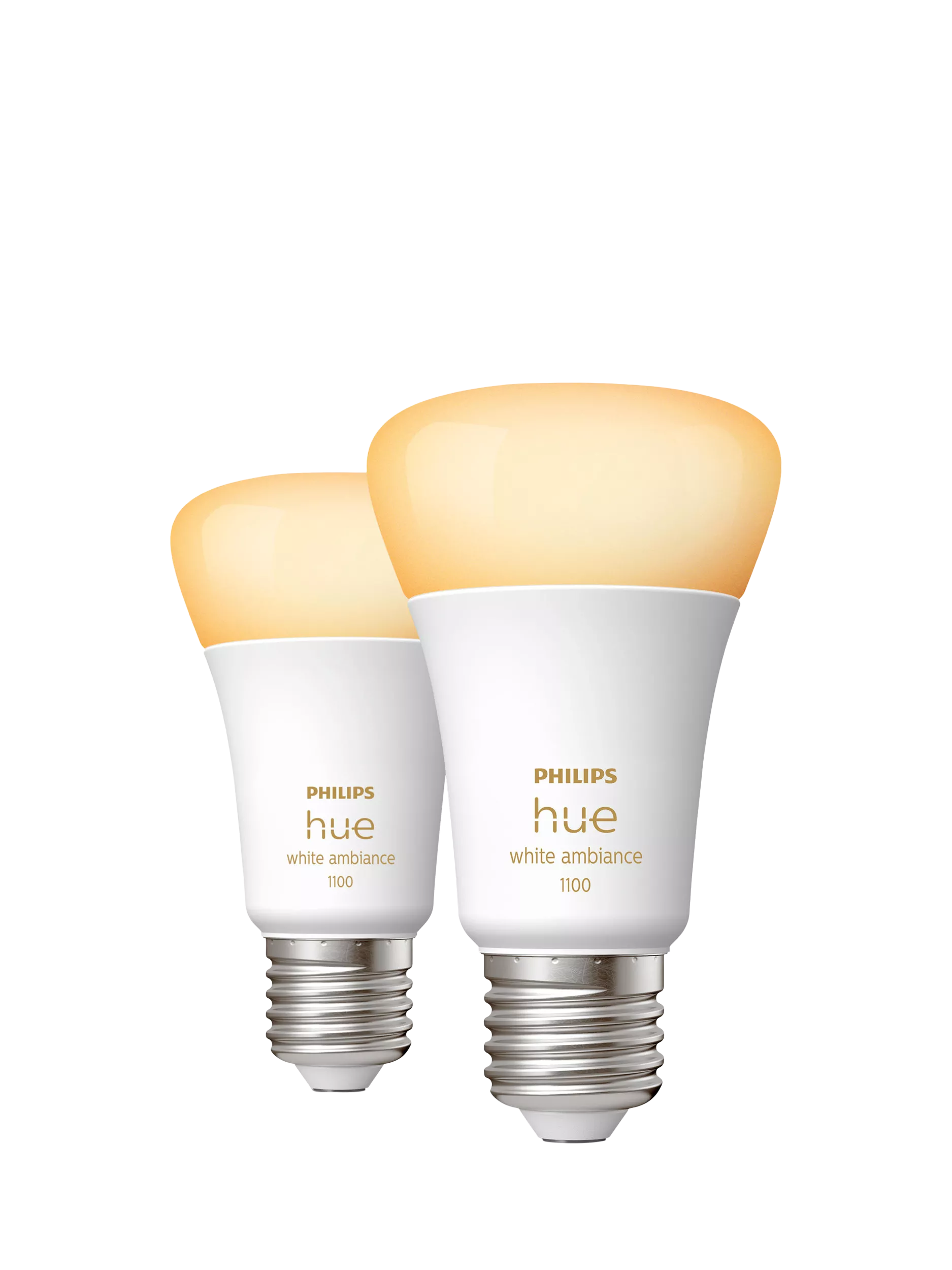 Philips Hue White Ambiance smart LED bulb B22 pack of 2, UK version