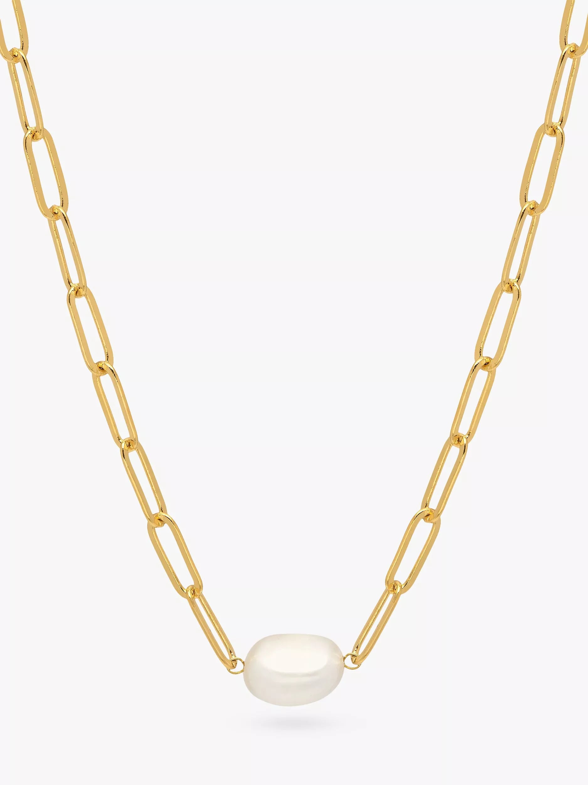 Estella Bartlett gold pearl necklace chain, UK version