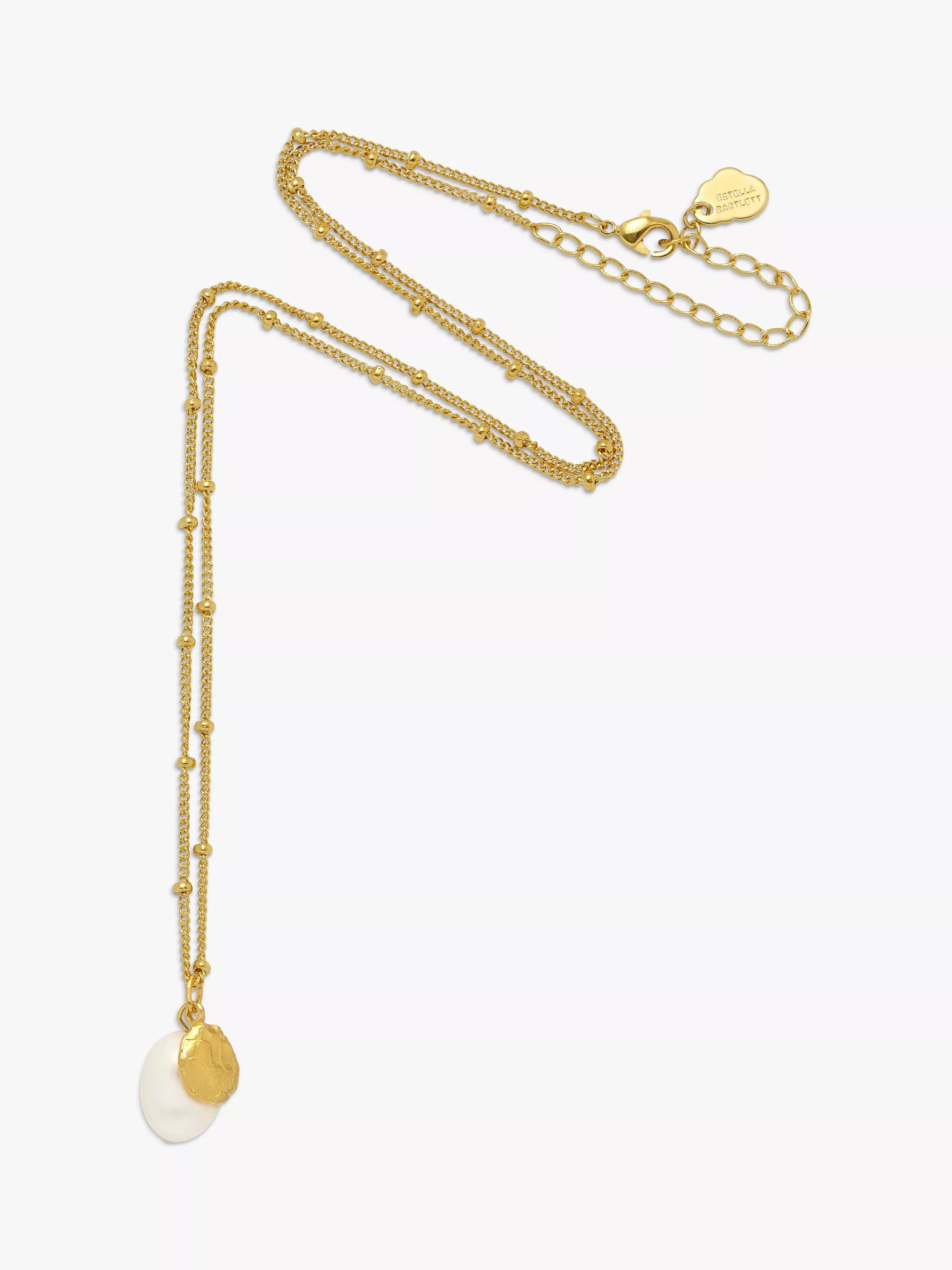 Estella Bartlett coin and pearl necklace gold (British brand)