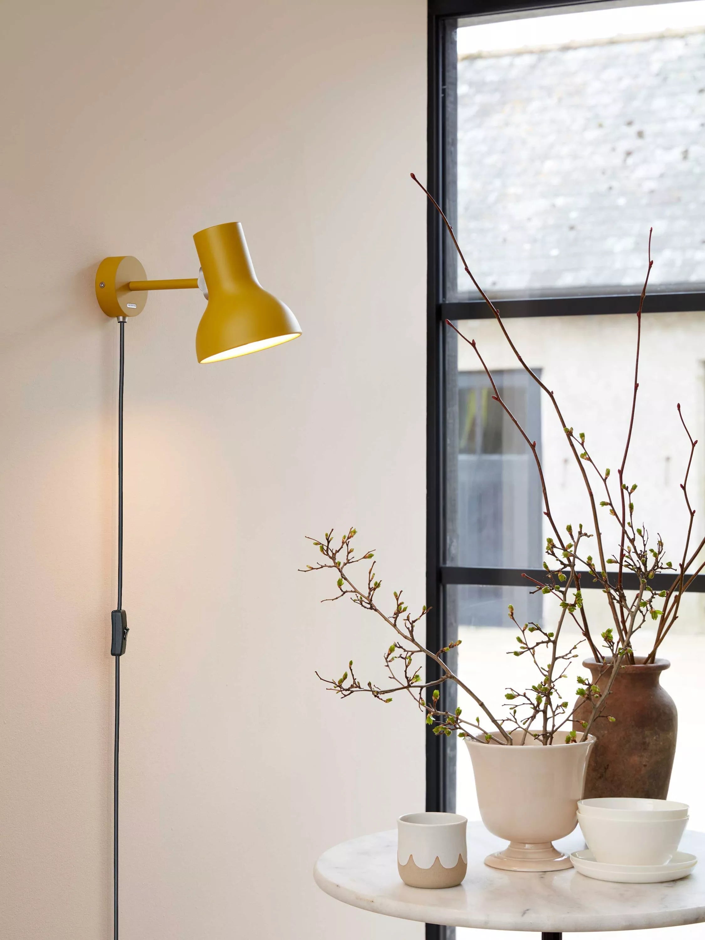 Anglepoise wall light Type 75 Mini Margaret Howell Edition, imported from the UK