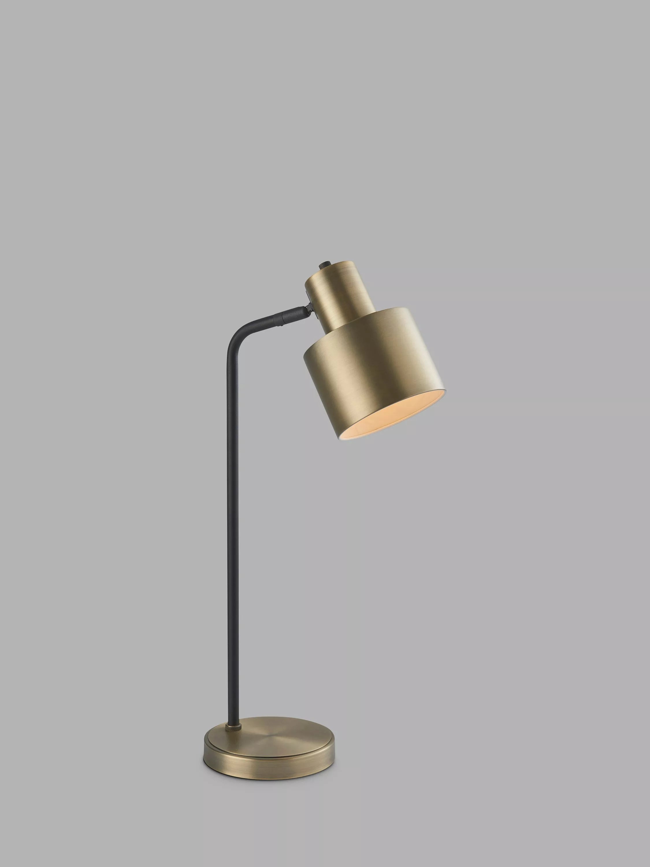 Bay Lighting Giles desk lamp antique brass black tall (British brand)
