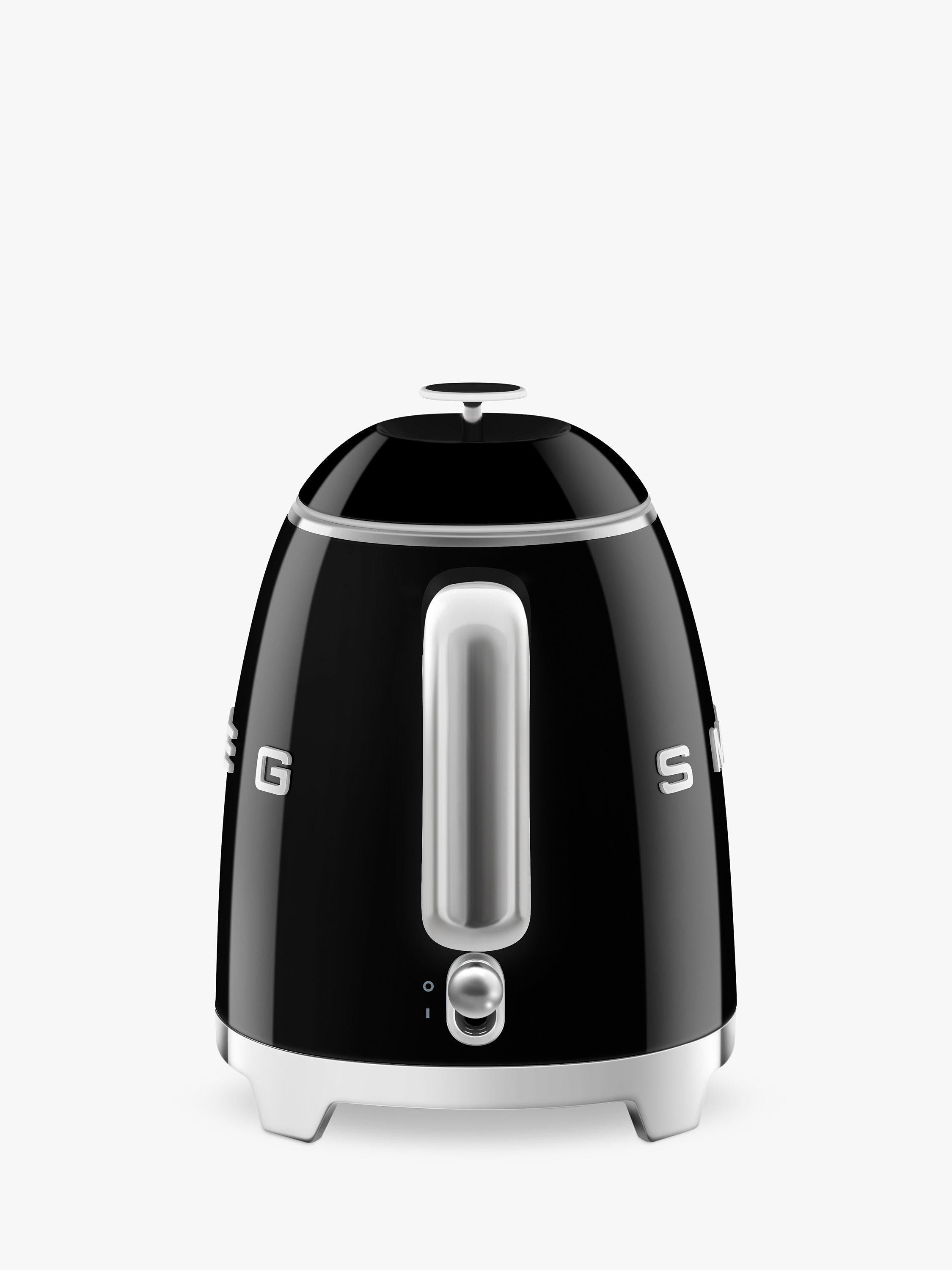 Smeg mini kettle 0.8L in black (British brand)