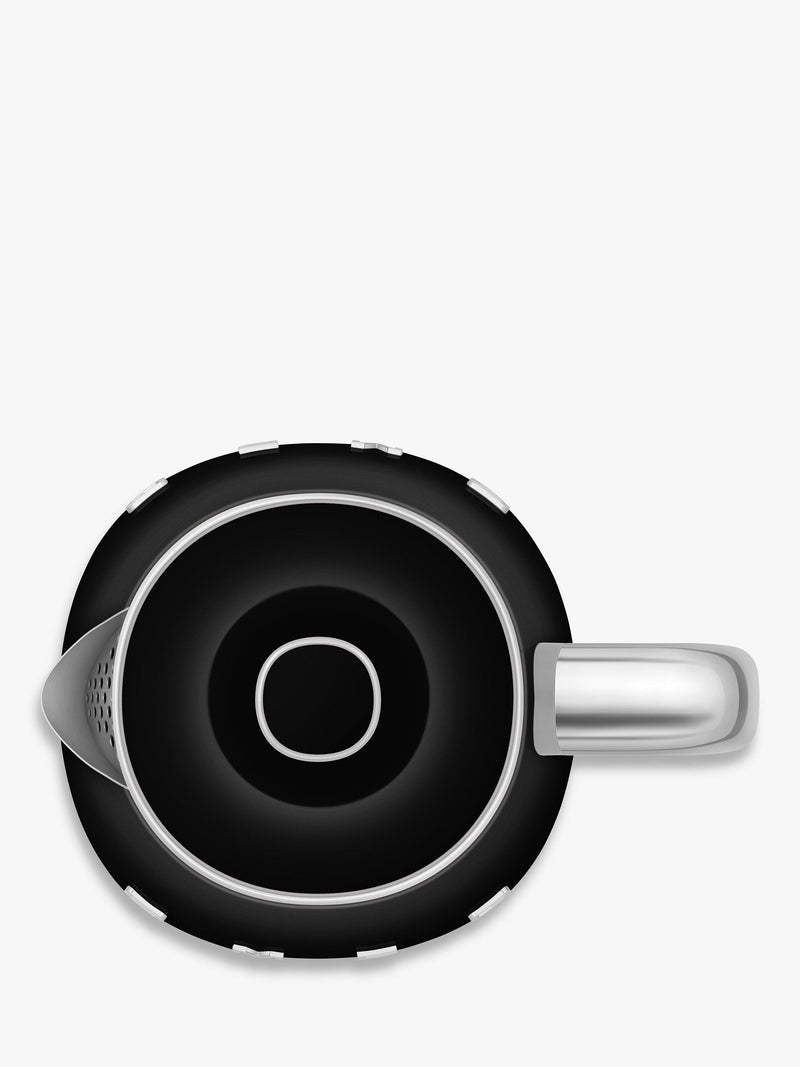 Smeg mini kettle 0.8L in black (British brand)
