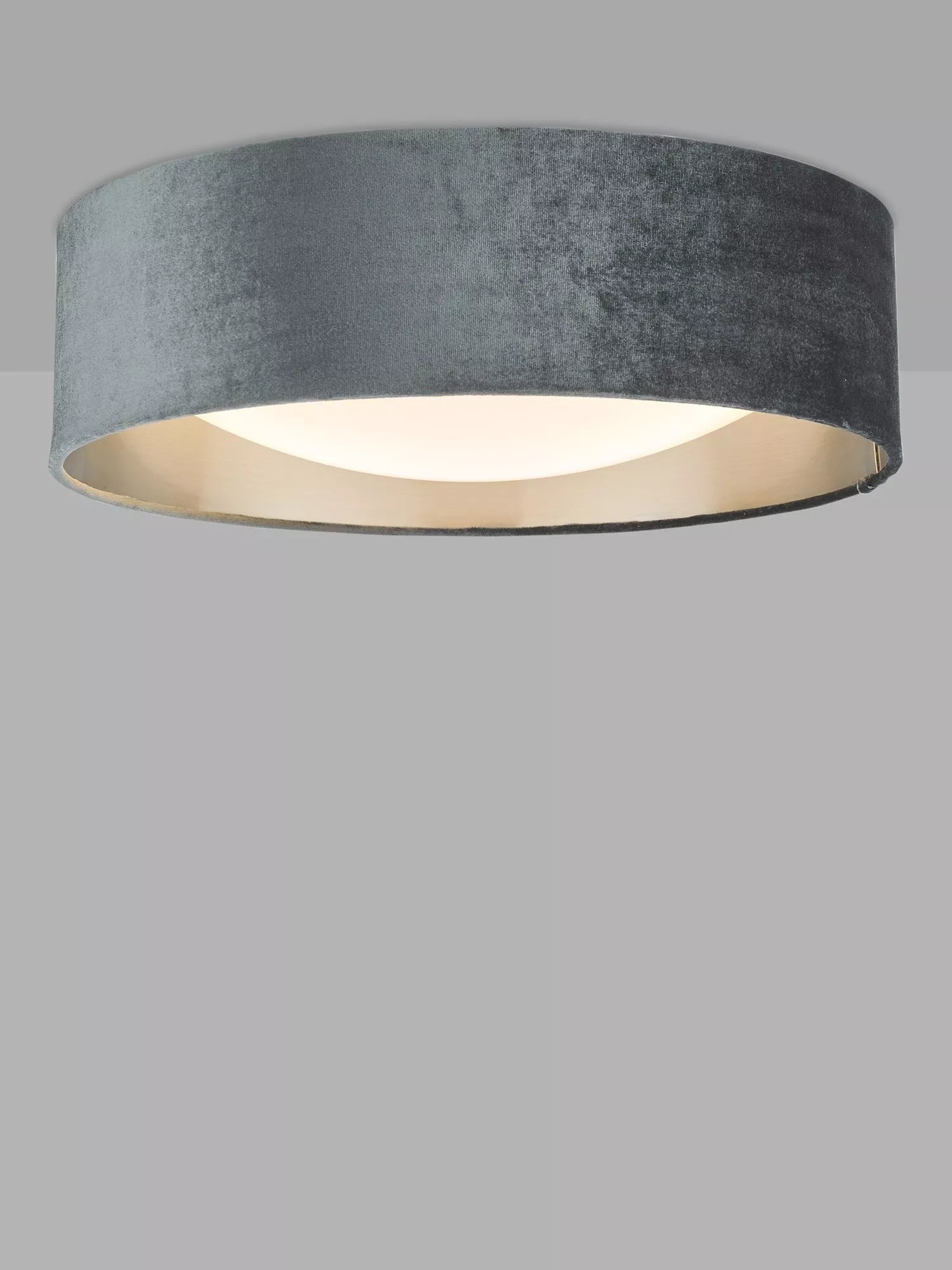 Där Nysa velvet flush ceiling light medium (British brand)