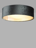 Där Nysa velvet flush ceiling light medium (British brand)