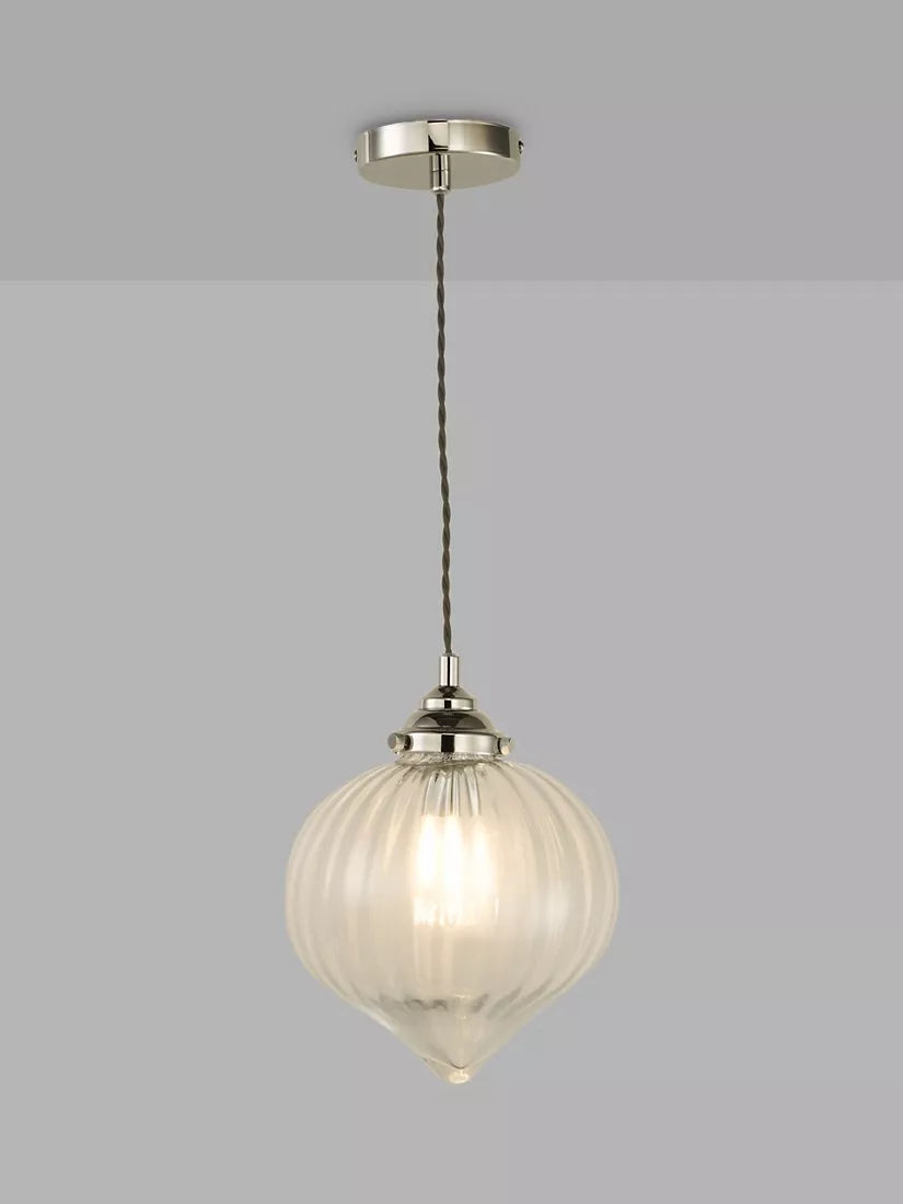 Där Mya glass pendant ceiling light - British product