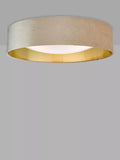 Där Nysa velvet flush ceiling light large (British brand)