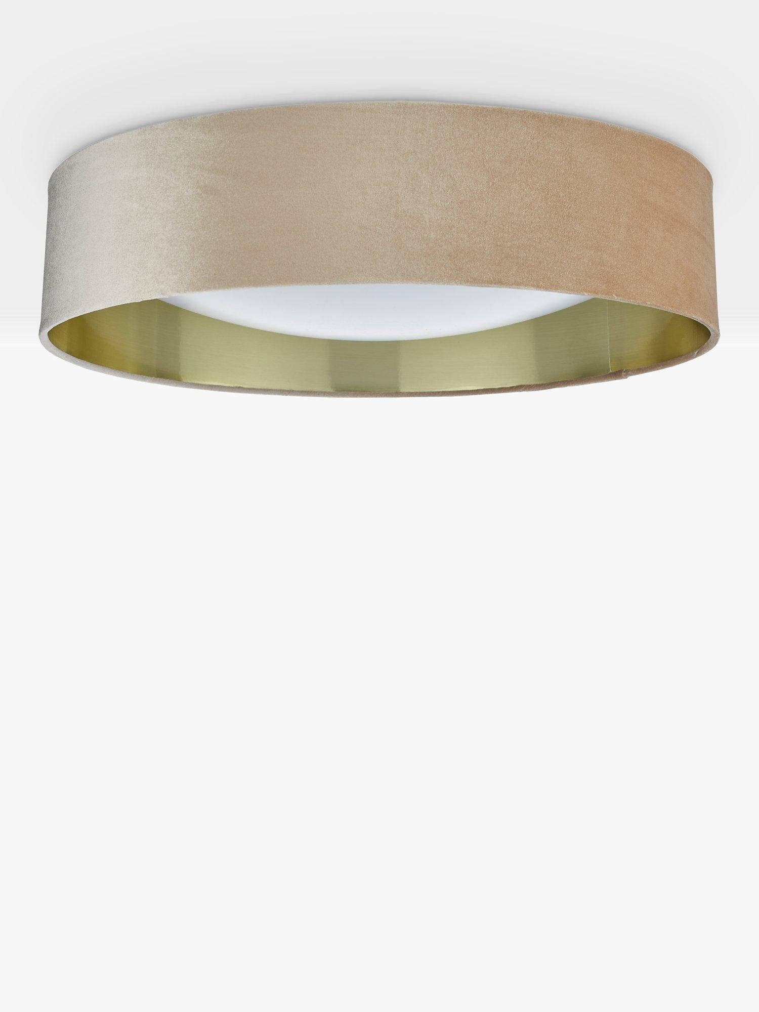Där Nysa velvet flush ceiling light large (British brand)