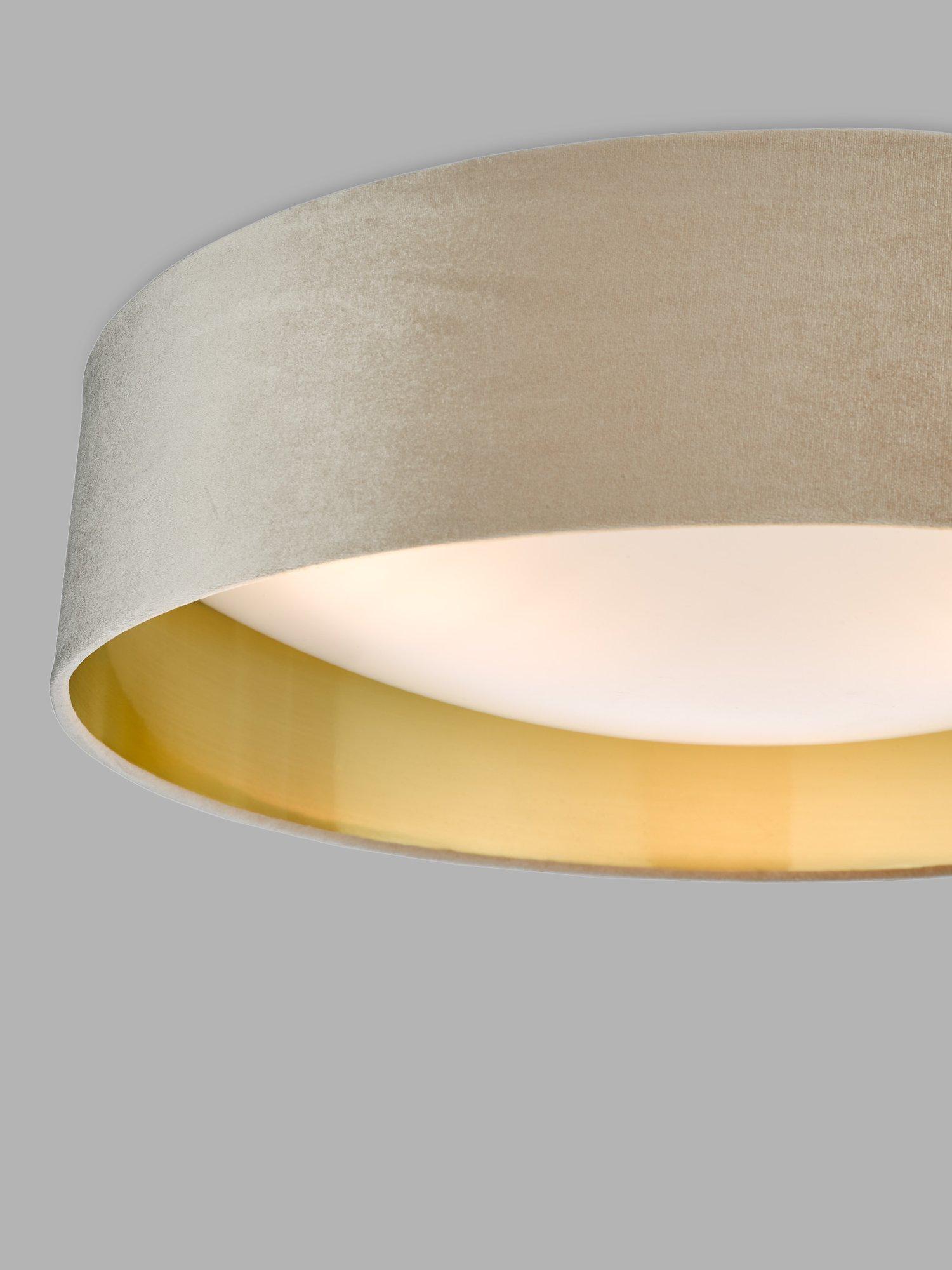 Där Nysa velvet flush ceiling light large (British brand)