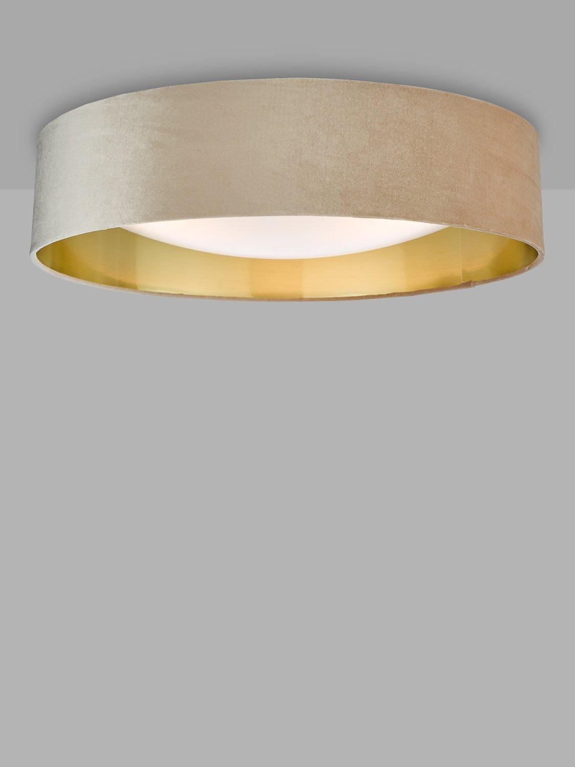 Där Nysa velvet flush ceiling light large (British brand)