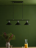 Där Jalen bar ceiling light graphite antique brass, imported from the UK