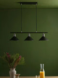 Där Jalen bar ceiling light graphite antique brass, imported from the UK