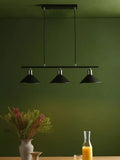 Där Jalen bar ceiling light graphite antique brass, imported from the UK